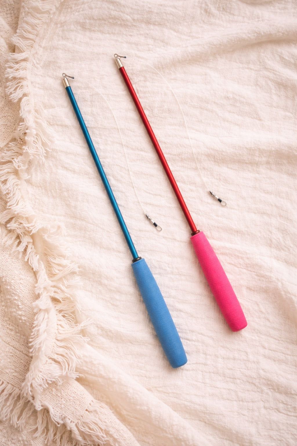 Blue and Pink Cat Wands